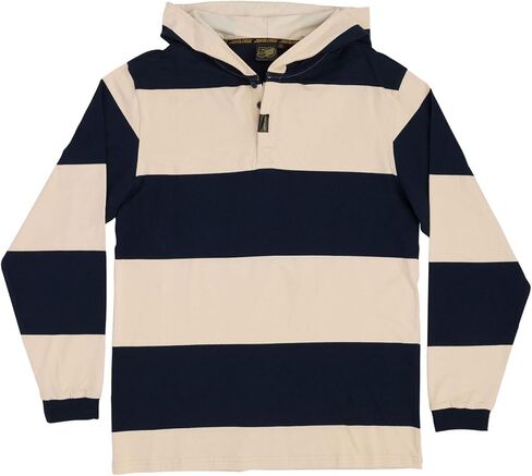 Santa Cruz Convergence L/S Rugby Top Navy/Natural LG Mens in Saudi Arabia