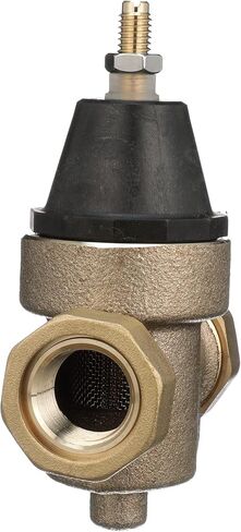 Watts LFN45B Series 1" Lead-Free Cast Copper Silicon Alloy Water Pressure Reducing Valve, Crimp Double Union End Connections, Elastomer Disc, Adjustable Pressure 25 to 75 psi, Maximum 400 psi in Saudi Arabia