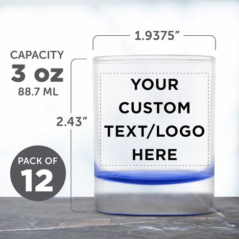 DISCOUNT PROMOS Custom Arc Votive Candle Holders 3 oz. Set of 72, Personalized Bulk Pack - Thick Base, Perfect for Wedding, Anniversary and Party Favors - Pink Bottom in Saudi Arabia