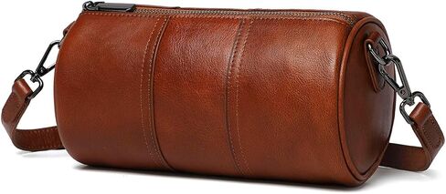 أكياس كروسيد تبريد للنساء من الجلد الأصلي ناعمًا عصريًا ، دائرة صليب الكتف ، مصمم الكتف ، أسطوانات محافظ حقائب اليد in Kuwait