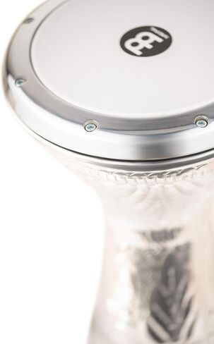 Meinl Percussion Aluminum Doumbek Egyptian Goblet Drum, Hand Hammered — Made in Turkey — Synthetic Head, 2-Year Warranty (HE-3030) in Kuwait