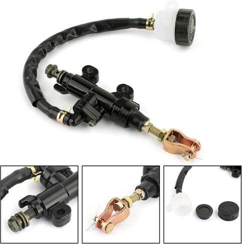 Areyourshop Brake Brake Master Cylinder Fluid Reservoir لـ Honda CBR600RR 2003-2013 ، CBR1000RR 2004-2013 ، CB600 2003-2012 ، CBR250 1988-2012 ، VFR400 1988-1992 ، CB250 CB400 NSR250 RFV400 VTR250 in Kuwait