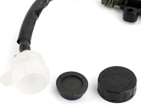 Areyourshop Brake Brake Master Cylinder Fluid Reservoir لـ Honda CBR600RR 2003-2013 ، CBR1000RR 2004-2013 ، CB600 2003-2012 ، CBR250 1988-2012 ، VFR400 1988-1992 ، CB250 CB400 NSR250 RFV400 VTR250 in Kuwait