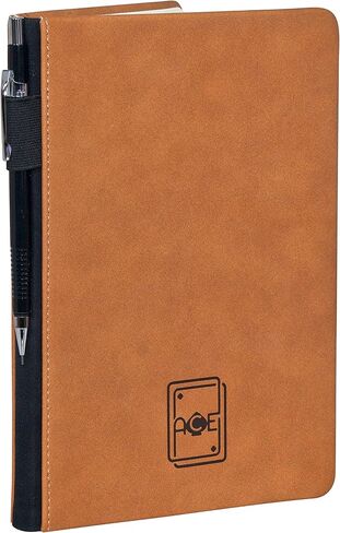 دفتر موسيقى ايس | غلاف جلدي | مجلة تأليف الأغاني | دفتر ملاحظات للموظفين (ممتاز) in Kuwait