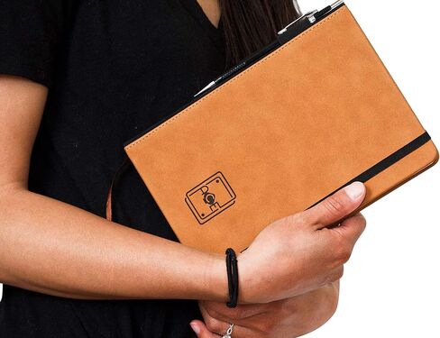 دفتر موسيقى ايس | غلاف جلدي | مجلة تأليف الأغاني | دفتر ملاحظات للموظفين (ممتاز) in Kuwait