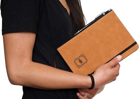 دفتر موسيقى ايس | غلاف جلدي | مجلة تأليف الأغاني | دفتر ملاحظات للموظفين (ممتاز) in Kuwait