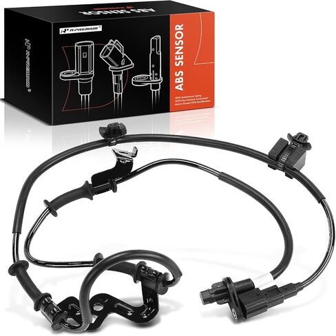 A-Premium ABS Wheel Speed Sensor Compatible with Kia Models - Soul 2014-2019, Soul EV 2015-2019 - Front Right Passenger Side, Replace# 95671B2050 in Saudi Arabia