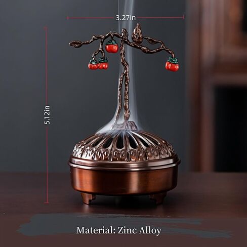 Holder Incense Burner,Zen Decor,Suitable for Cone Incense Sandalwood Coils in Saudi Arabia