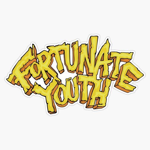 Fortunate Youth American Reggae Rock Band Vinyl Sticker Waterproof Decal Laptop Wall Window Bumper Sticker 5" in Saudi Arabia