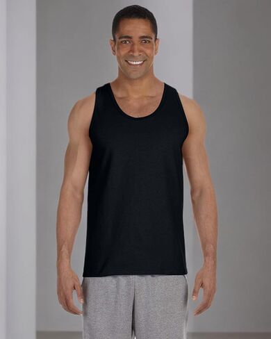 Gildan Men's Plain Solid Tanktop in Saudi Arabia