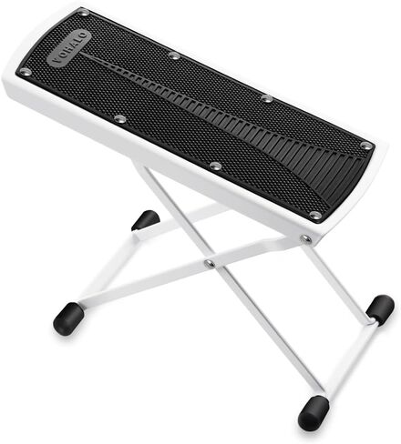 Guitar Foot Rest Stool, 6-Position Height Adjustable Guitar Rest Step Footstool with Rubber Feet and Non-Slip Rubber for Classical Guitar Player, Black in Saudi Arabia