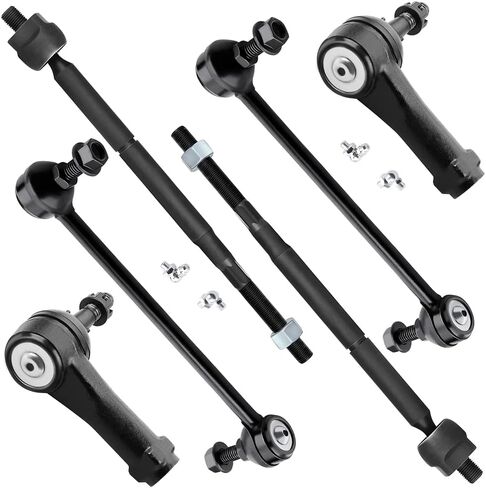 SCITOO 6pcs Front Suspension Kit Inner Outer Tie Rod Ends Stabilizer Sway Bar End Links Fit 2005-2009 for Chevy Cobalt 2006-2011 for Chevy HHR 2005-2009 for Pontiac G5 ES800030 EV80445 K750012 in Saudi Arabia