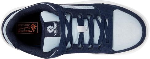 حذاء Volcom® Evolve EH Comp Toe للرجال - الجزء العلوي من الجلد السويدي والجلد - نعل داخلي ناعم - بطانة من الإسفنج الذكي أسود/قمح 7 M in Saudi Arabia