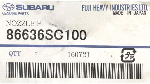 Subaru Windshield Washer فوهة - 86636SC100 in Saudi Arabia