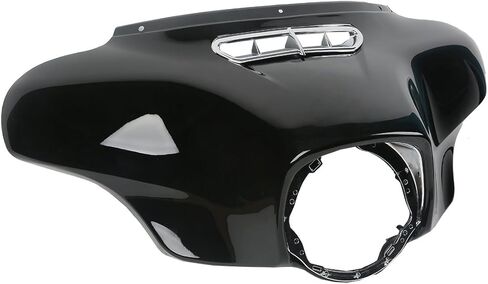 Front Outer with Inner Batwing Upper Fairing Cowl Fits for 2014-2023 Harley Davidson Touring Electra Glide, Street Glide and Trike models,Black in Saudi Arabia