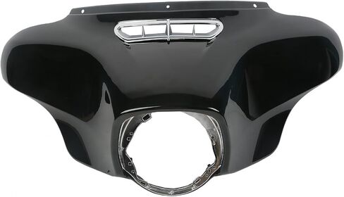 Front Outer with Inner Batwing Upper Fairing Cowl Fits for 2014-2023 Harley Davidson Touring Electra Glide, Street Glide and Trike models,Black in Saudi Arabia