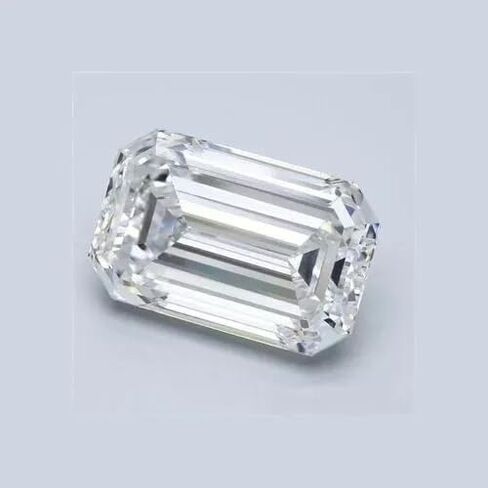 أبيض "د" اللون 2.00 CT VVS1 غير مألوف مقطوع الزمرد المقطوع - لصنع المجوهرات in Saudi Arabia