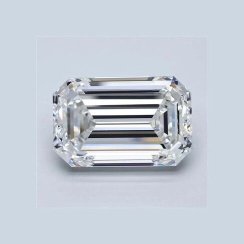 أبيض "د" اللون 2.00 CT VVS1 غير مألوف مقطوع الزمرد المقطوع - لصنع المجوهرات in Saudi Arabia