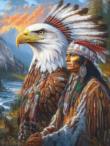 Bimkole 5D Diamond Art Kits for Adults Wolf, Full Drill DIY Rhinestone Embroidery Set Paint with Diamonds Art Eagle by Number Kits Cross Stitch Home Wall Craft Decor 12x16 Inch in Kuwait