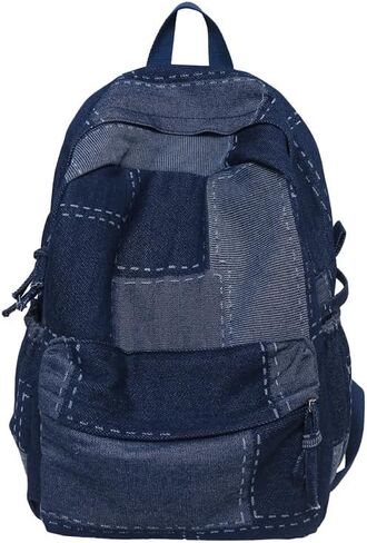 y2k packpack fashion dayim daypack ، جمالية المشي لمسافات طويلة على الظهر حقيبة كتف أنيقة حقيبة أزياء الأزياء اللطيفة (أسود) in Saudi Arabia