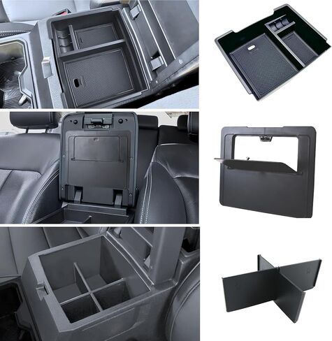 for 2024 Tacoma Centre Console Organizer - Armrest Box Storage Tray Tidy And Simplify Car Centre Console Perfect for 2024 Toyota Tacoma Accessories (4th gen) in Saudi Arabia