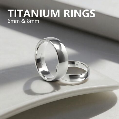 SX.man&sog Titanium Wedding Band for Men Women,Gold High Polished Solid Curved Edge Engagement Rings for Men and Women Exchange to Witness Each Other's Love in Saudi Arabia