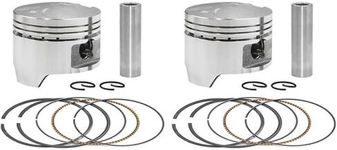 Motorcycle Parts Piston Ring Kit Fit For Steed/SHADOW/BROS 400 VLS400 VLX400 VRX400 NV400 NC25E NC26(1 Set 64.25mm) in Saudi Arabia