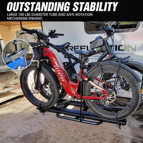Bike Rack Cross Bar, Adjustable 23.6"-31.4" Top Tube Adapter, Oversized Diameter Crossbar Fits E-Bikes/Women's/Low-Step/Step-Through/BMX/Kids'/Full-Suspension Mountain/Cruiser/Road/Folding Bike in Saudi Arabia