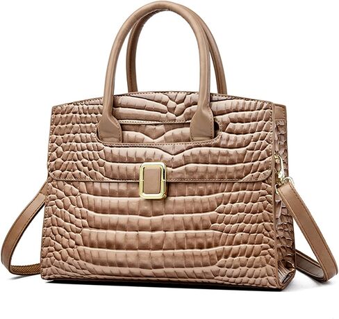 Eslcorri Women Top-Handle Tote Bags Fashion Satchel Handbag PU Leather Shoulder Hobo Purse Crossbody Pocketbook in Kuwait