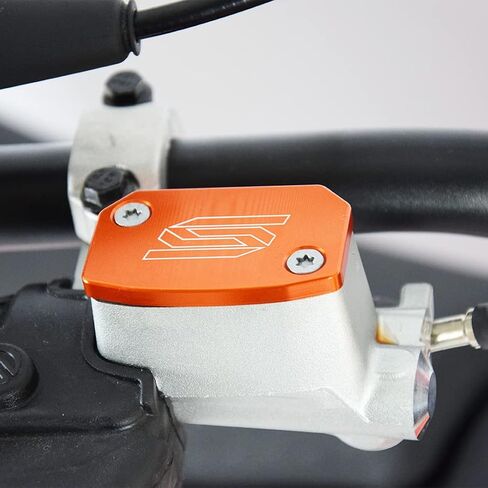 SCAR Front Brake Reservoir fluid Cap Cover Compatible with SHERCO BREMBO SE SEF SER SEFR 125 250 300 450 10-24 - Blue in Saudi Arabia