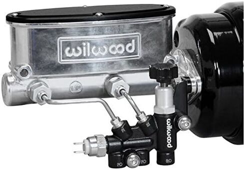 Wilwood 261-13269-BK Aluminium Tandem Master Cylinder Kit (W/Brkt & Prop Valve 1in) in Saudi Arabia