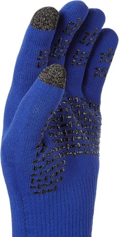 قفاز SEALSKINZ Anmer مقاوم للماء في جميع الأحوال الجوية بقبضة فائقة | رويال بلو | صغير in Saudi Arabia
