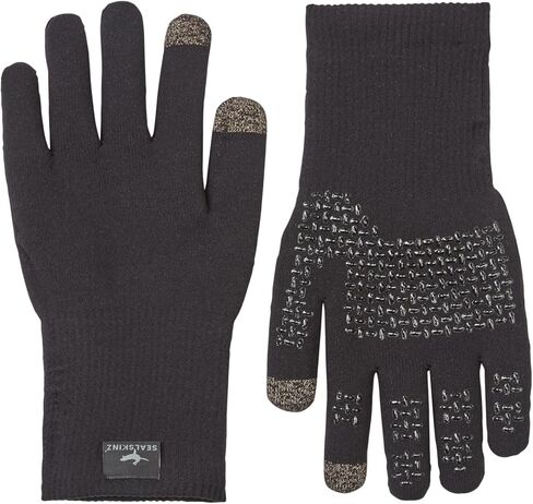قفاز SEALSKINZ Anmer مقاوم للماء في جميع الأحوال الجوية بقبضة فائقة | رويال بلو | صغير in Saudi Arabia