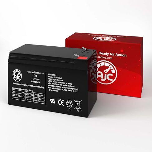 AJC Battery Compatible with Toyo 6FM7 12V 7Ah Sealed Lead Acid Battery in Saudi Arabia