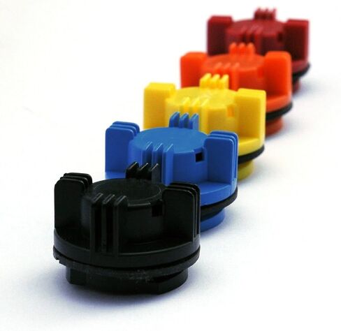 Battery Vent Caps (NOT DESIGNED FOR CAR BATTERIES) WHITE / 1 pc in Saudi Arabia