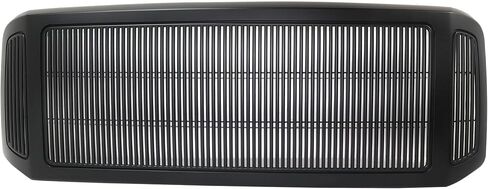 FO1240208 FO1241208 GM2500112 GRILLE BILLET BILLET INSERT SHELL الأسود وإدراج مجموعة 5-PC مع مصدات واستبدال المصابيح الأمامية لـ Ford F-250 Super Duty/F-350 Super Duty 2005-2007 in Saudi Arabia