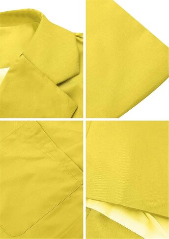 DIACACY Women’s Open Front Long Sleeve Blazers Jacket Solid Color Plus Size Comfy Blazers in Kuwait