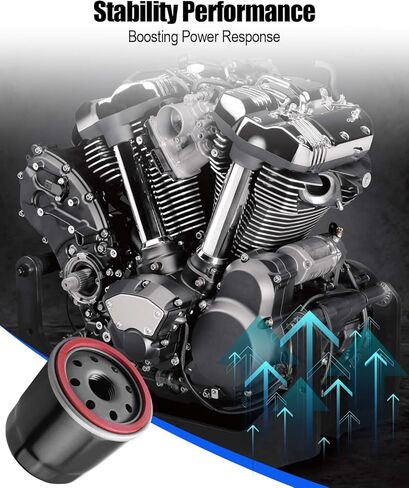 مرشح زيت مناسب لمحركات Yamaha MX775 MX775V MX800 MX800V MX825 MX825V استبدال 7UD-E3440-00 in Saudi Arabia