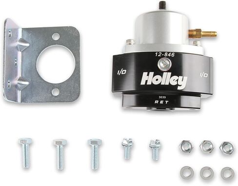 Holley 12-846 8an Inlet/Outlet 6an Return 40-70 psi billet press regulator in Saudi Arabia