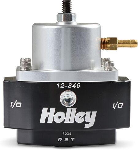 Holley 12-846 8an Inlet/Outlet 6an Return 40-70 psi billet press regulator in Saudi Arabia