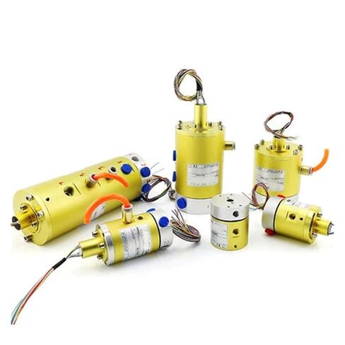 1 PCS موصل دوار هوائي موصل حلقة زلة رنين+ 6 8 10 مم أنبوب عالية السرعة G1/8 "G3/8" محث (6in 6out 1wire G1 8) in Kuwait