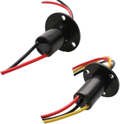 2-12 Channel Rotating Dining Table Slip Ring Power Box Slip Ring Collector Ring Wind Light Connector(Dia 31mm 3CH 60A) in Saudi Arabia