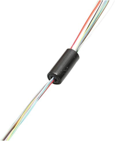 1 Pcs 2A 12CH 6CH Wire Diameter 8.4mm 6mm Robot Slip Ring Mini Current Collector Slip Ring Rotary Joint Connector for Remote Control Drone Universal Joint(Dia.8.4mm 12CH 2A) in Saudi Arabia