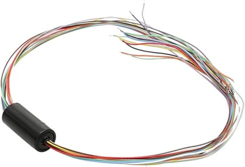 1 Pcs 2A 12CH 6CH Wire Diameter 8.4mm 6mm Robot Slip Ring Mini Current Collector Slip Ring Rotary Joint Connector for Remote Control Drone Universal Joint(Dia.8.4mm 12CH 2A) in Saudi Arabia