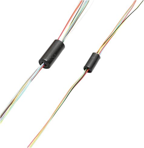 1 Pcs 2A 12CH 6CH Wire Diameter 8.4mm 6mm Robot Slip Ring Mini Current Collector Slip Ring Rotary Joint Connector for Remote Control Drone Universal Joint(Dia.8.4mm 12CH 2A) in Saudi Arabia