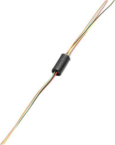 1 Pcs 2A 12CH 6CH Wire Diameter 8.4mm 6mm Robot Slip Ring Mini Current Collector Slip Ring Rotary Joint Connector for Remote Control Drone Universal Joint(Dia.8.4mm 12CH 2A) in Saudi Arabia