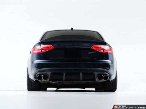 الناشر الخلفي ECS (Gloss Black) متوافق مع Audi B8 S4 / A4 S-Line in Saudi Arabia