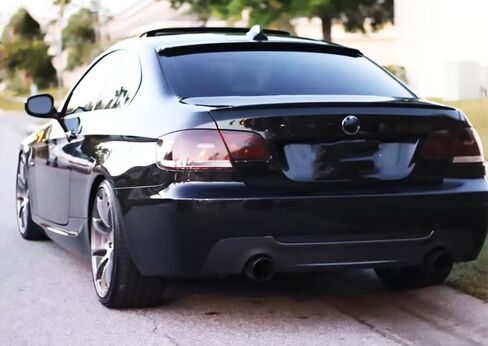 Rear Window Roof Spoiler Visor Wing Compatible with BMW 3 Series E92 Coupe 2007-2013 328i/ 328xi/ 335i/ M3 Gloss Black Exterior Accessories in Saudi Arabia