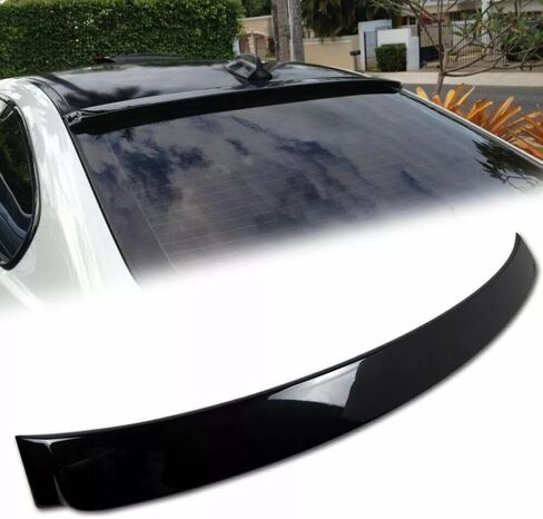 Rear Window Roof Spoiler Visor Wing Compatible with BMW 3 Series E92 Coupe 2007-2013 328i/ 328xi/ 335i/ M3 Gloss Black Exterior Accessories in Saudi Arabia