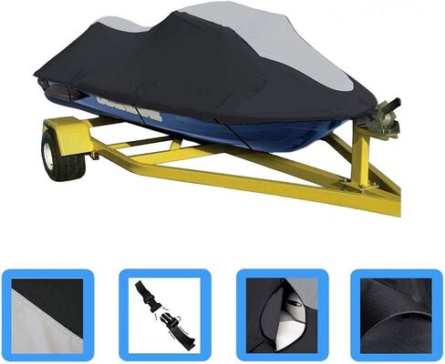 SBU Jet Ski Pwc Cover متوافق مع Sea Doo GTX 4-TEC ، GTX DI ، Supercharged 2003-2006 600 Denier in Saudi Arabia